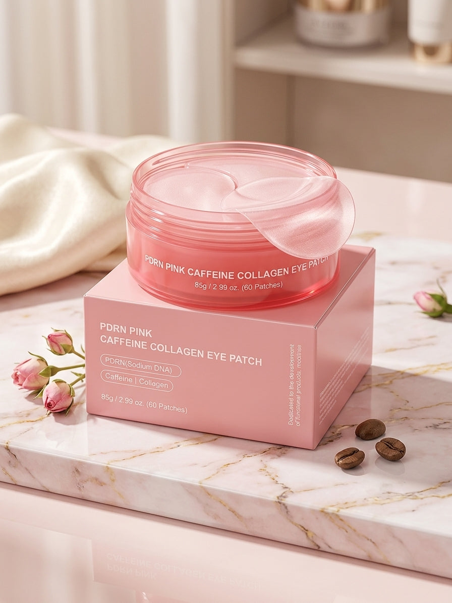 PDRN PINK CAFFEINE COLLAGEN EYE PATCH